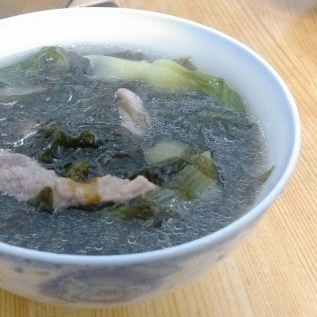 紫菜瘦肉汤的做法