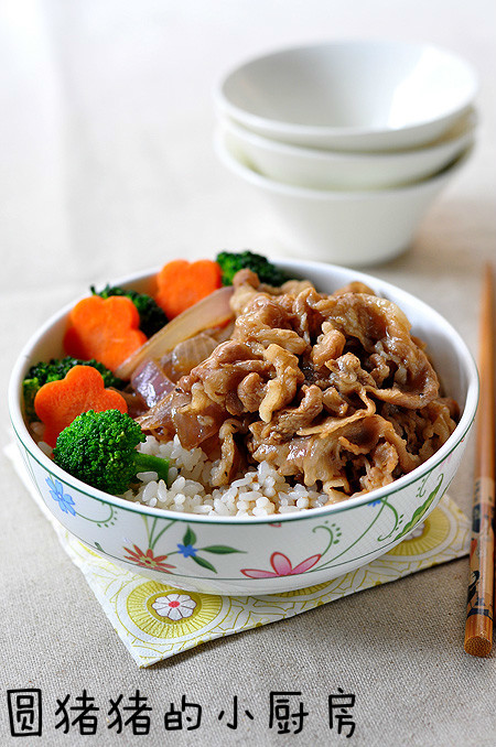 日式照烧牛肉饭