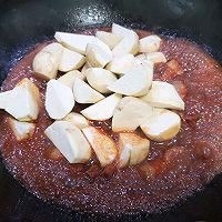 做正宗小寒温补季~慈姑红烧肉的图片步骤12