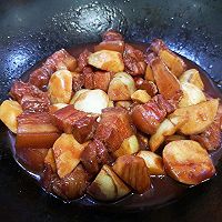 做正宗小寒温补季~慈姑红烧肉的图片步骤13