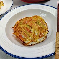 做正宗八分钟早餐?土豆丝鸡蛋饼的图片步骤9