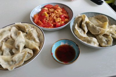 茴香馅水饺